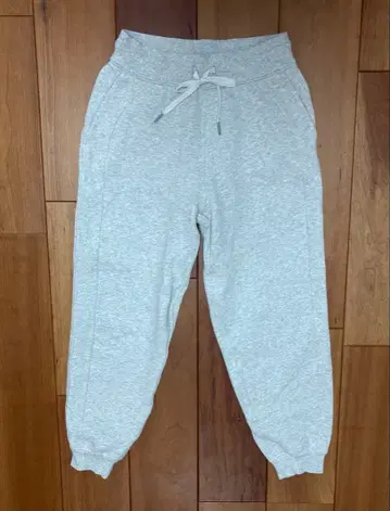 Lululemon 안감 플리스 그레이 조거 팬츠