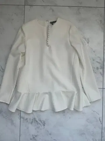 YOKO CHAN 화이트 긴팔 상의 36