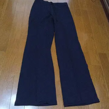 DANSKIN 블랙스 스웨트 팬츠 포켓 부착