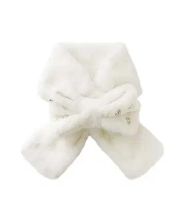 Honey Cinnamon 펄 비쥬 리본 머플러