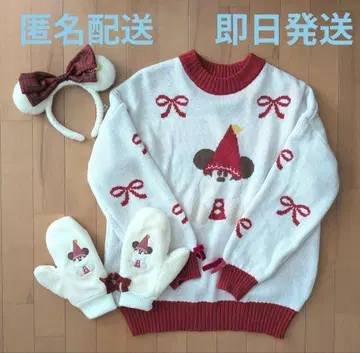 릴리린린 스웨터 미튼 머리띠 3종 세트 크리스마스