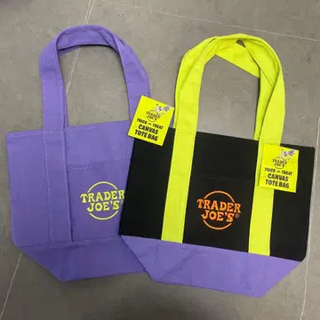 트레이더 조스 할로윈 미니 토트백 2종 세트