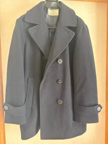 네이비 피 코트