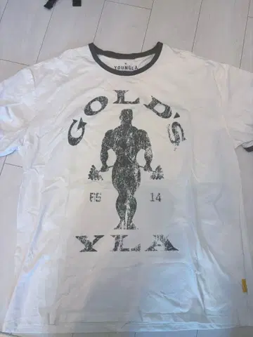 골드짐 콜라보 T셔츠