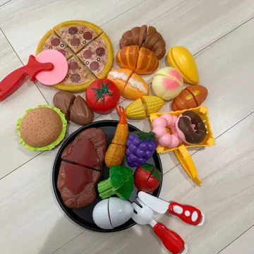 소꿉놀이 세트 완구 벨크로 테이프식 플라스틱