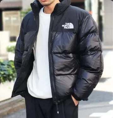 THE NORTH FACE 눕시 블랙 다운 자켓