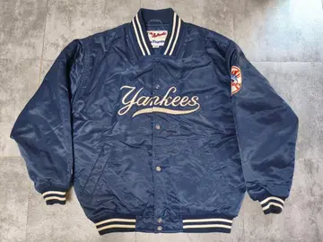 [ Majestic ] 마제스틱 양키스 바시티 자켓 자수 와펜