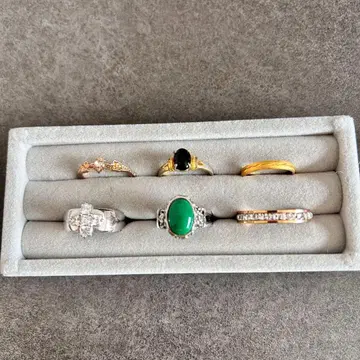 반지 링 묶음 판매 생전 정리 액세서리 색석