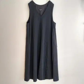 LAUTREAMONT 슬리브리스 원피스 38 블랙 V넥