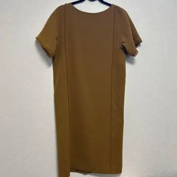 BOSCH 브라운 반팔 드레스