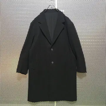 GU 코지 멜톤 체스터 코트 L 블랙