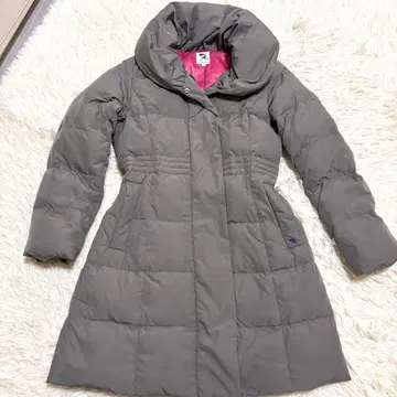 아놀드 파머 여배우 옷깃 그레이 다운 자켓 사이즈 3