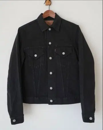 Tabloid news 피케 데님 자켓 서드