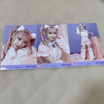 이코러브 =LOVE 사이토 쥬아라 7주년 고양이 의상 브로마이드 컴프 2