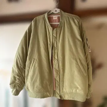 sandless moon MA-1 자켓 얇은 그린