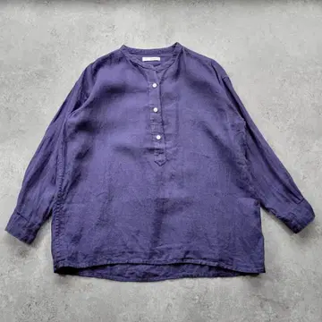 [ 새상품급 ] FABRIC'S 린넨 100% 일본제 풀오버 셔츠 F