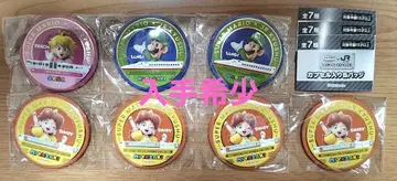 슈퍼 마리오 JR 규슈 캔뱃지 피치 루이지 데이지 사가 나가사키 미야자키