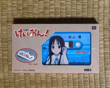 케이온! 아키야마 미오 카세트 테이프풍 아크릴 패스 케이스