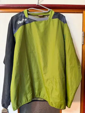 Rawlings 나일론 자켓 그린/블랙