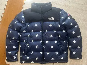THE NORTH FACE 별 패턴 다운 자켓