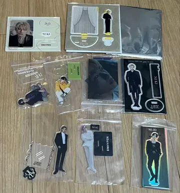 ENHYPEN 니키 아크릴 스탠드 묶음 판매 9개 세트