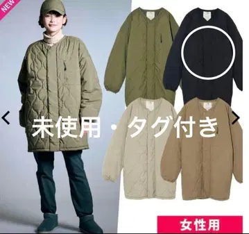 워크맨 방풍 발수 스트레치 퀼팅 코트 블랙 M