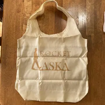 ASKA ROCKET 투어 굿즈 에코백 프론트 포켓 부착