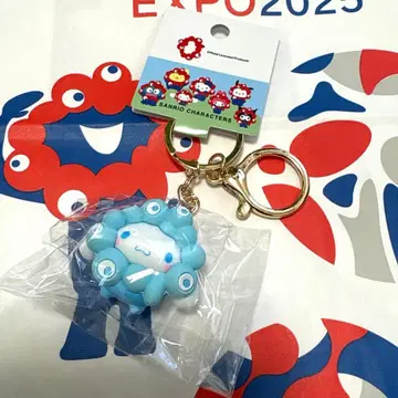 [박람회] 산리오 미야쿠미야쿠 입체 마스코트 키링 파스텔 시나모롤