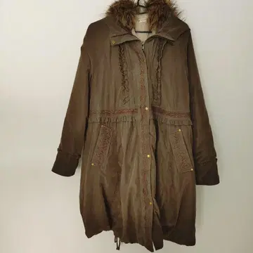 axes femme 후드 부착 롱 코트 M 사이즈