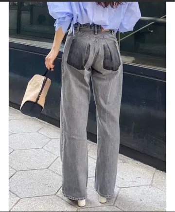 리메이크 디자인 루즈 데님