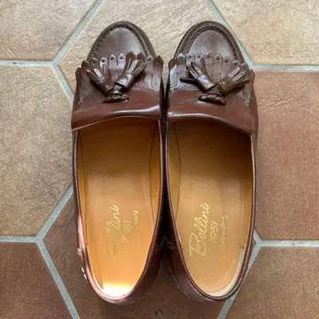 Diego Bellini 브라운 로퍼 프린지 부착 39