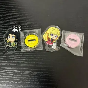 철혈의 오펀스 마네키네코 콜라보 미니 아크릴 스탠드 2종