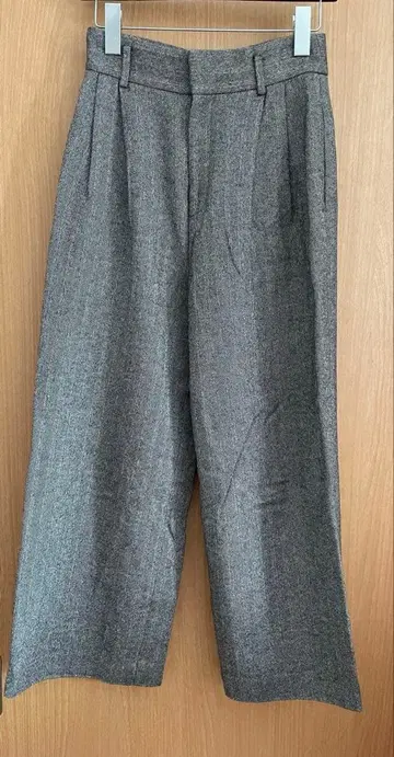 스티븐 앨런 와이드 팬츠 울 브라운 스티븐 앨런