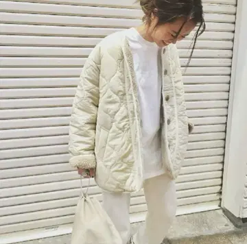 CANAL JEAN via j 퀼팅 중 보아 자켓 자켓