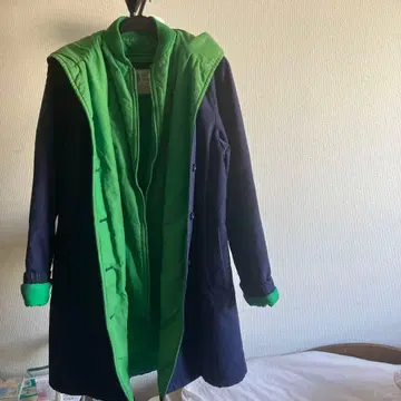 LONDON FOG 트렌치코트 네이비 그린