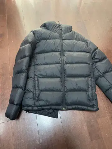 다운 자켓 S 사이즈 블랙 무인양품