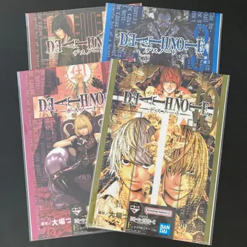 데스노트 제일복권 F상 클리어 포스터 멜로 니아 류크 미카미 테루