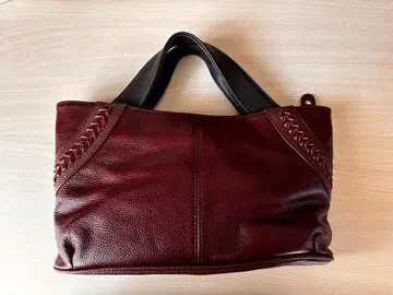 가죽 백 핸드백 숄더