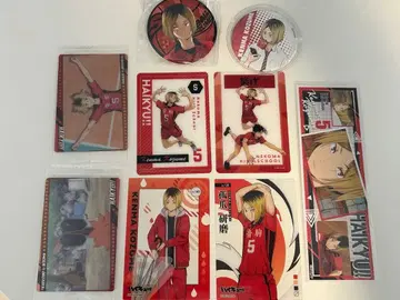 하이큐! 코즈메 켄마, 캔 배지, 카드 등