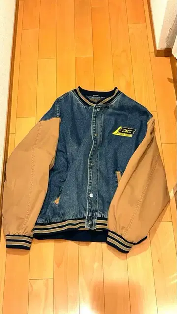 PORT AUTHORITY 데님 봄버 자켓