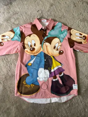 마우지 MOUSSY 미키 셔츠