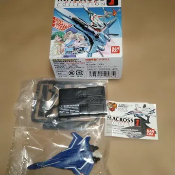 마크로스 파이터 컬렉션 1 VF-19F 에메랄드 포스 지휘관기