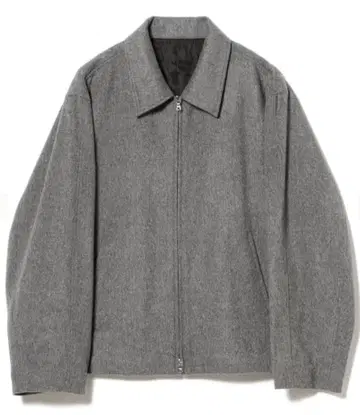남성용 울 캐시미어 지퍼 숏 자켓
