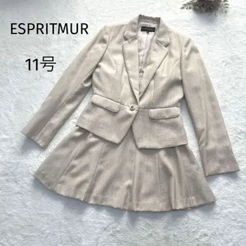 ESPRITMUR 트위드 스커트 수트 포멀 세레모니 11호