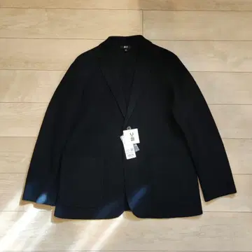 [ 금기 새상품 ] 유니클로 C 니트 자켓 블랙 M