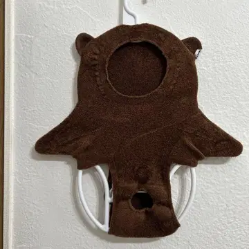 라보토 곰 귀 니트 (브라운)