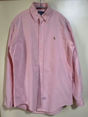 [ 랄프 로렌 ] 90s 버튼 다운 셔츠 핑크