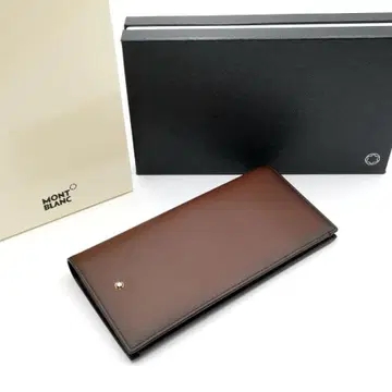 컨디션 최상 몽블랑 MONTBLANC 장지갑 가죽 11-25110710