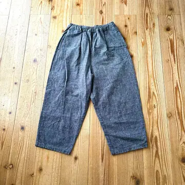 [ 새상품급 ] blue lake market 기모 체크 이지 팬츠