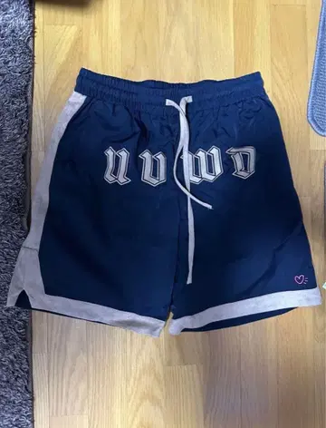 UVERworld 네이비 XL 숏팬츠